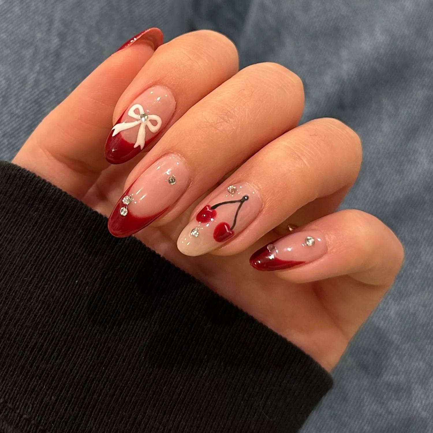 August Nail Inspo: 7 French Designs With a Twist 🌈 - Cherry on Top